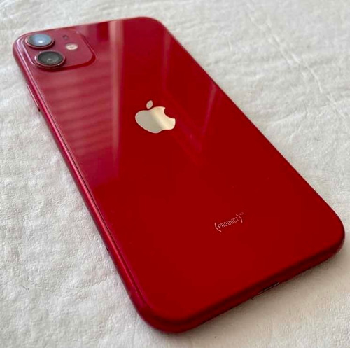 iPhone 11 Rojo 128 Gb Cable Funda