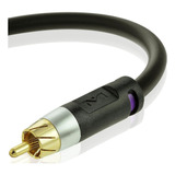 Cable De Subwoofer Serie Ultra De 25 Pies Doble Blindaj...