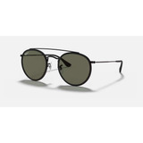 Lentes Ray Ban Double Bridge Rb3647n Negro Negro Original