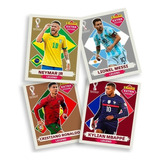 Kit 4 Figurinhas Raras Legend Extra Sticker Messi