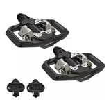 Pedal Shimano Pd-me700 Plataforma Com Clip E Com Tacos Mtb