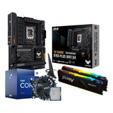 Placa Mãe Asus B760-plus Wifi D4+ Intel I9 13900+ 64gb Rgb