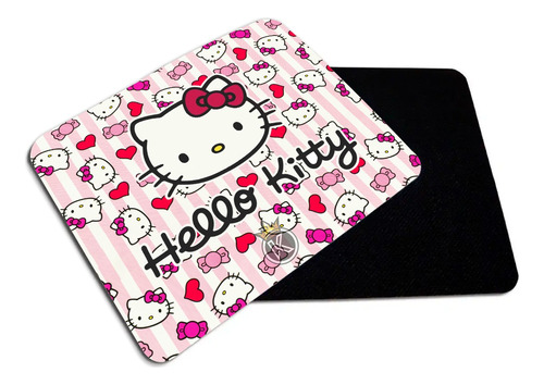 Mouse Pad Hello Kitty - Gatica - Estampaking