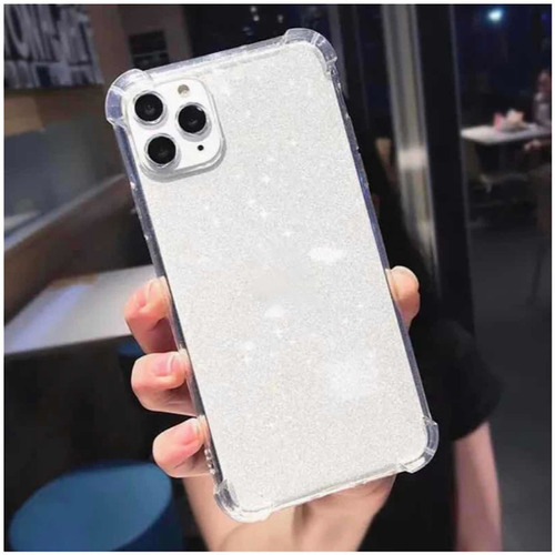  Capa Case Capinha Glitter P/ iPhone 11 12 13 14 15 Pro Max