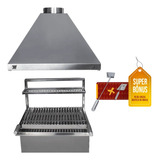 Combo Flutuante Grande Com Grelha Argentina Grill Land