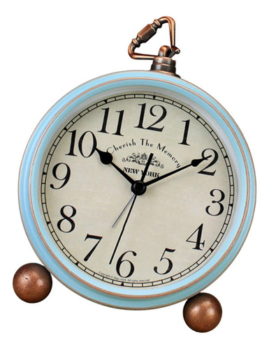 1 Reloj Despertador Creativo Retro Vintage Estilo Americano