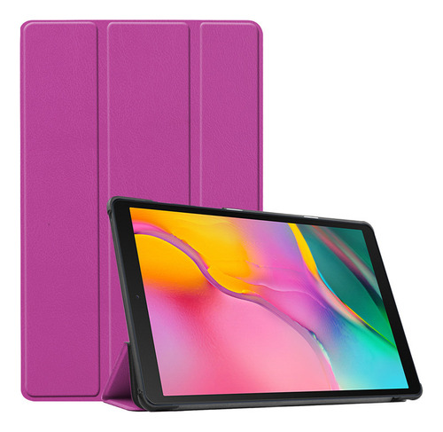 Capa De Couro Para Tablet Samsung Tab A 8.0 T290 Com Três Do