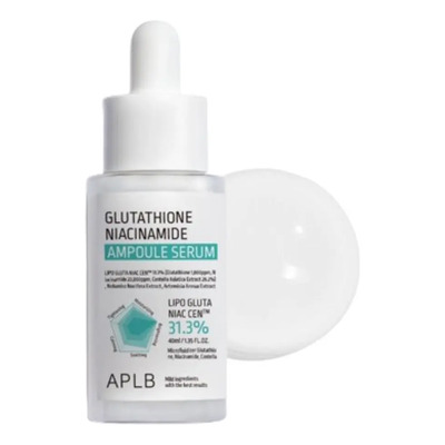 Aplb Glutathione Niacinamide Ampoule Serum 40ml - K Beauty Momento De Aplicación Día\u002Fnoche Tipo De Piel Todo Tipo De Piel | Envío gratis