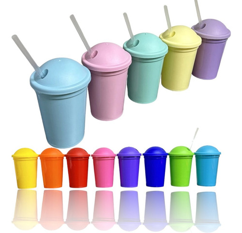 Vasos Milkshake Sorbete Souvenirs Infantil X 30u