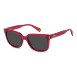 Lente De Sol Polaroid Pld 6191/s Diseño Fuchsia