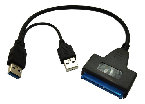 Cabo Conversor Adaptador Usb 2.0/3.0 Sata Usb Hdd/ssd Lt-608