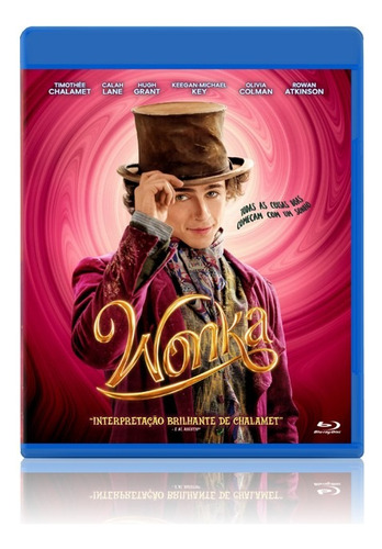 Filme Bluray: Wonka Dublado E Legendado 