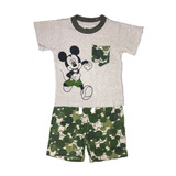 Roupa Verão Infantil Menino Mickey Disney Importado