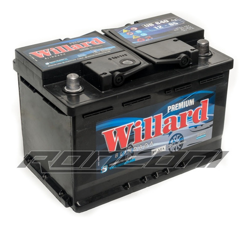 Bateria 12x85 Willard Ub840 Ford Ranger 3.0 Tdi Auto