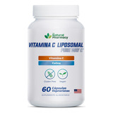 Vitamina C Liposomal + Colina Patentada 500 Mg 60 Cápsulas Natural