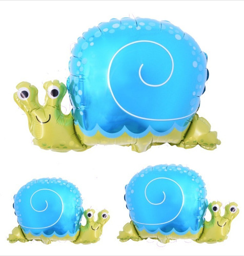 Globo Animales Caracol 38 Cm - Pack X 10 Un (02201)