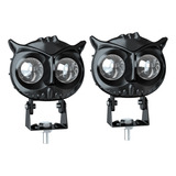 Faros Auxiliares Led 80w Para Luz Alta/baja P/auto/moto 2pc