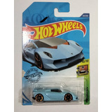 Hot Wheels Lamborghini Sesto Elemento Alerón 164/250 Azul