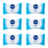 Kit C/06 Nivea Proteínas Do Leite Sabonete 85g