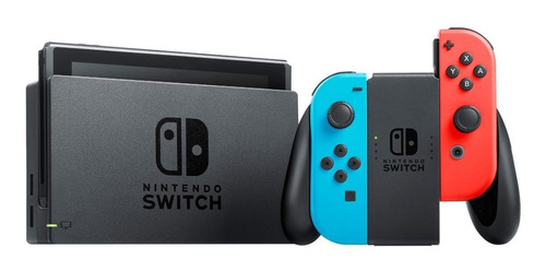 Consola Nintendo Switch 32 Gb Standard Edition Neon Color Rojo Neón/azul Neón/negro