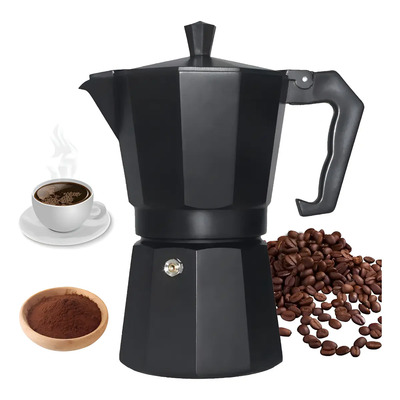 YCRIGNS Cafetera Manual Italian Coffee Mocha Aluminio 6 Tazas | MercadoLibre