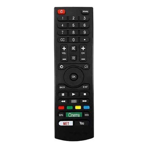 Control Remoto Lcd Led Smart Tv Para Sharp Lcd-522 En2c28s