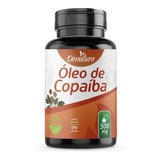 Oleo Copaiba 100 Cápsulas 500mg Óleo 1 Frascos De 100 Caps