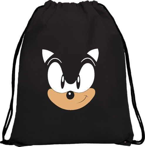 Mochila Morral Poliester Sonic Rostro Full