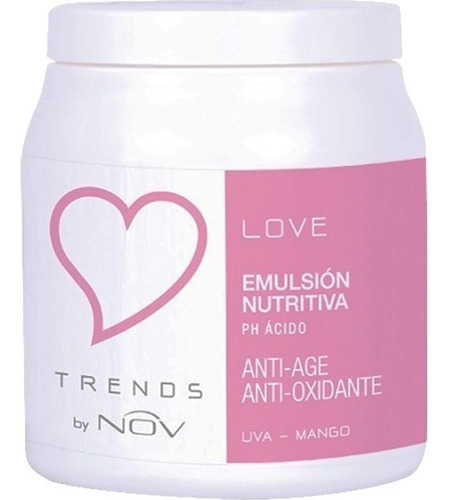 Baño De Crema Mascara Nutricion Love Nov X 980 Gr