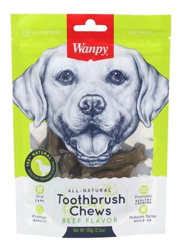 Snacks De Vacuno Toothbrush 100 Gr Wanpy