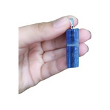 Pingente Pedra Cianita Azul  Campo Mental / Cristal
