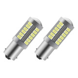 Par De Focos Led 1156 Un Polo Con Lupa 33 Leds Con Estrobo