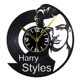 Reloj De Pared Disco Vinil Vinilo Acetato Harry Styles Mu154