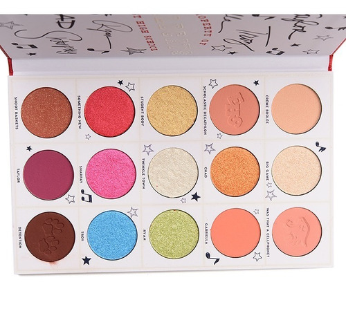 Colourpop - East High - High School Musical - Paleta Sombras