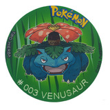 Mousepad De Tazo Pokemon Modelo #003 Venusaur