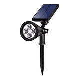 Reflector Led Solar Estaca Luz Fotocelula Sensor Jardin - Pv