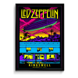 Cuadro Led Zeppelin Kingswell 35x50 (marco+lámina+vidrio)