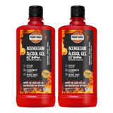 Acendedor Grelhas Churrasqueiras Álcool Gel 430g Com 2