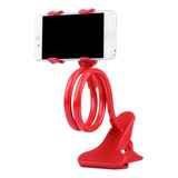 Soporte Base Flexible Tipo Pinza Para Celular Giratoria 360º