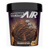 Pasta De Amendoim Vitapower Air Sorvete De Chocolate 600g