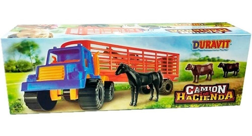 Camion Duravit Semiacoplado Hacienda Vaca/caballos Tiendajyh