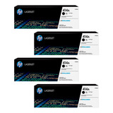 Pack X4 Tóner Hp 414a Laserjet Impresora Original 2400 Negro