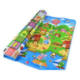 Tapete Bebe Gateo Juego Didacticos Foamy Play Mat Plegable