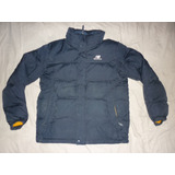 E Campera Puffer Pluma New Balance Talle M Azul Art 79588