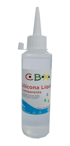 Silicona Liquida Pegamento Cbx X 100 Ml X 6 Unid