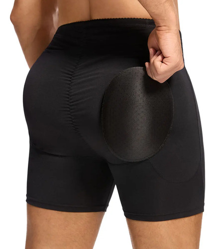 Short Levantador Gluteo Acolchado Hombre Bragas Calzoncillos