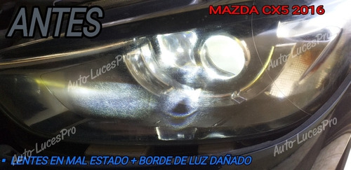 Restauracin - Reparacin De  Faros Focos De Mazda Cx5 2016 Foto 2