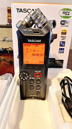 Grabadora Profesional Tascam Dr 22-wl Con Wi Fi