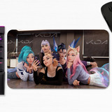  Mouse Pad Gamer Kda All Out Kaisa Akali Evelynn Lol Art M