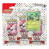 Blister Triplo Pokémon Coleção 151